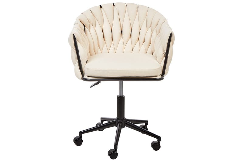 Kontorstol Milan Beige/svart - Beige/svart - Møbler - Stoler & lenestoler - Kontorstol & skrivebordsstol