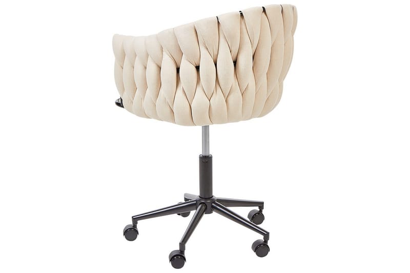Kontorstol Milan Beige/svart - Beige/svart - Møbler - Stoler & lenestoler - Kontorstol & skrivebordsstol