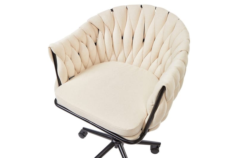 Kontorstol Milan Beige/svart - Beige/svart - Møbler - Stoler & lenestoler - Kontorstol & skrivebordsstol