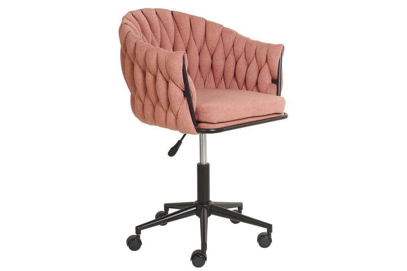 Kontorstol Milan Rosa - Rosa - Møbler - Stoler & lenestoler - Kontorstol & skrivebordsstol