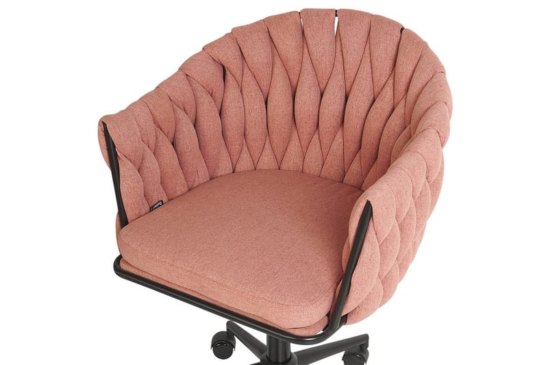 Kontorstol Milan Rosa - Rosa - Møbler - Stoler & lenestoler - Kontorstol & skrivebordsstol