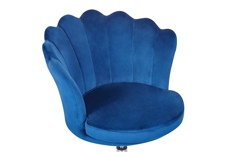 Kontorstol Monticello Blå/Svart/Sølv - Blå/Svart/Sølv - Møbler - Stoler & lenestoler - Kontorstol & skrivebordsstol