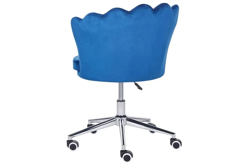 Kontorstol Monticello Blå/Svart/Sølv - Blå/Svart/Sølv - Møbler - Stoler & lenestoler - Kontorstol & skrivebordsstol