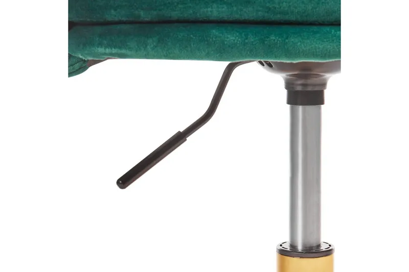 Kontorstol Monticello Grønn/gull/svart - Grønn/gull/svart - Møbler - Stoler & lenestoler - Kontorstol & skrivebordsstol