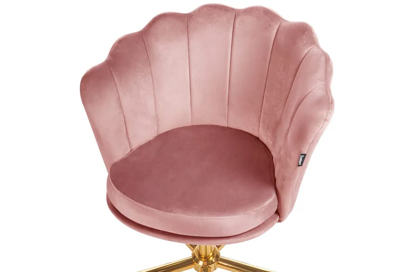 Kontorstol Monticello Rosa/gull/svart - Rosa/gull/svart - Møbler - Stoler & lenestoler - Kontorstol & skrivebordsstol