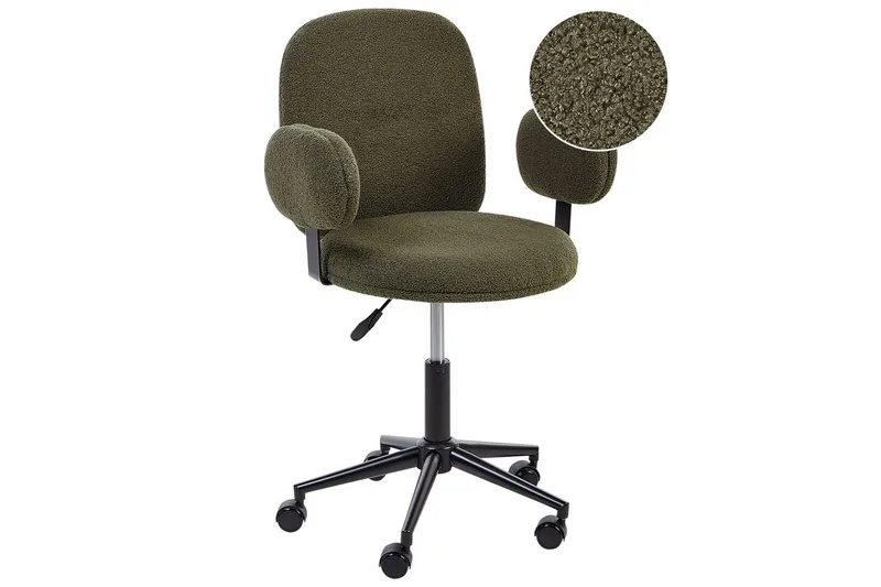 Kontorstol Moraga Grønn/svart, Grønn/svart