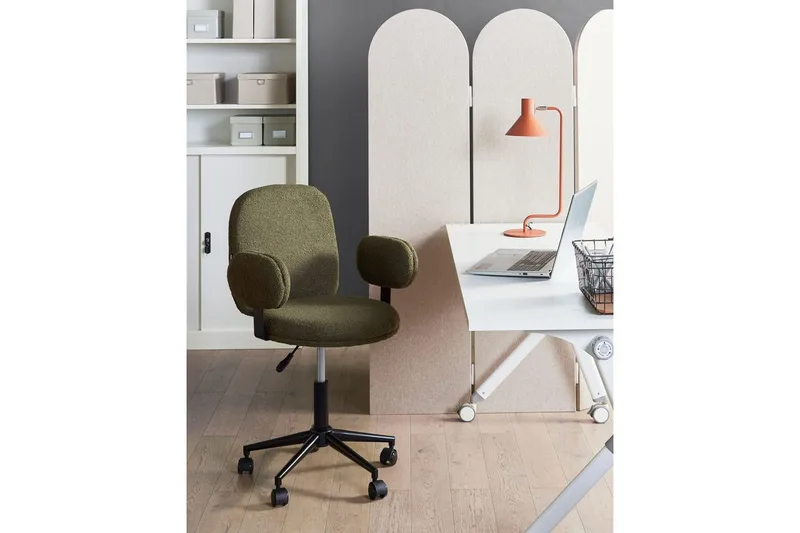 Kontorstol Moraga Grønn/svart - Grønn/svart - Møbler - Stoler & lenestoler - Kontorstol & skrivebordsstol