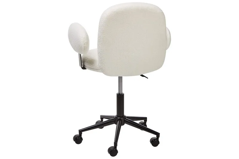 Kontorstol Moraga Hvit/Svart - Hvit/Svart - Møbler - Stoler & lenestoler - Kontorstol & skrivebordsstol
