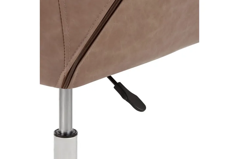 Kontorstol Newdale Lysebrun - Lysebrun - Møbler - Stoler & lenestoler - Kontorstol & skrivebordsstol