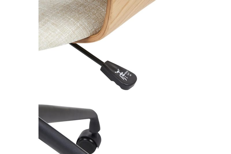 Kontorstol Novato - Lyst tre, beige - Møbler - Stoler & lenestoler - Kontorstol & skrivebordsstol