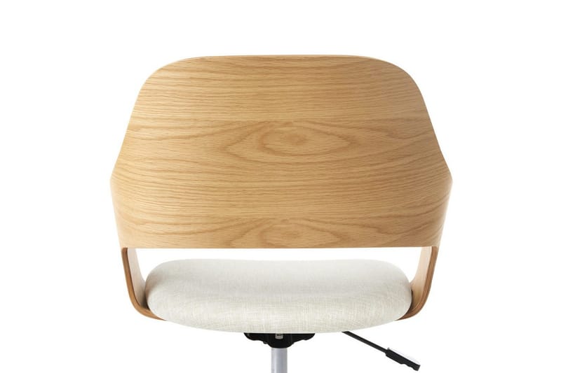 Kontorstol Novato - Lyst tre, beige - Møbler - Stoler & lenestoler - Kontorstol & skrivebordsstol
