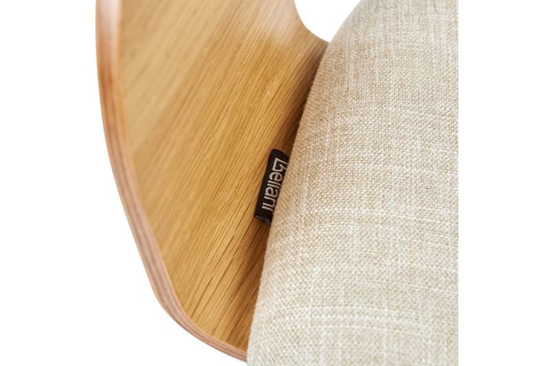 Kontorstol Novato - Lyst tre, beige - Møbler - Stoler & lenestoler - Kontorstol & skrivebordsstol