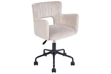 Kontorstol Sanilac Beige/Grå/Svart - Beige/Grå/Svart - Møbler - Stoler & lenestoler - Kontorstol & skrivebordsstol