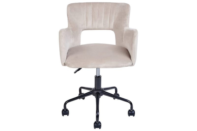 Kontorstol Sanilac Beige/Grå/Svart - Beige/Grå/Svart - Møbler - Stoler & lenestoler - Kontorstol & skrivebordsstol