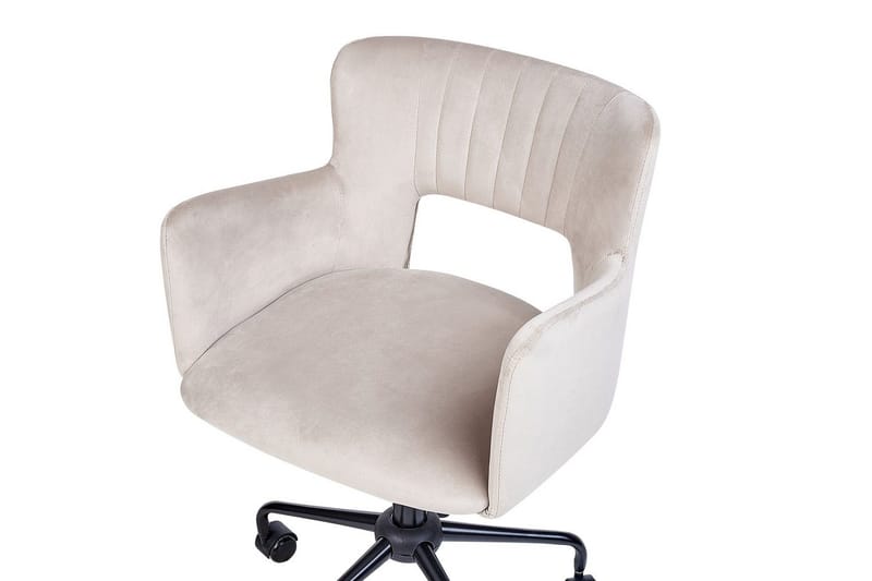 Kontorstol Sanilac Beige/Grå/Svart - Beige/Grå/Svart - Møbler - Stoler & lenestoler - Kontorstol & skrivebordsstol