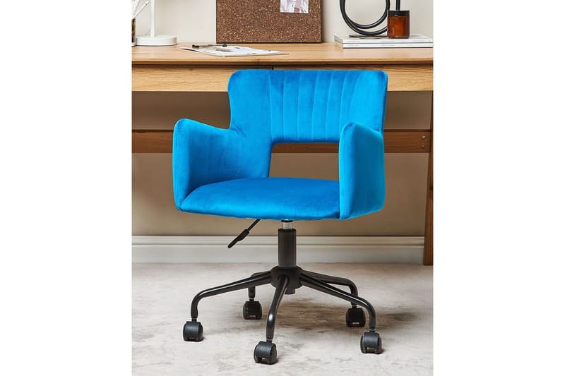 Kontorstol Sanilac Blå - Blå - Møbler - Stoler & lenestoler - Kontorstol & skrivebordsstol
