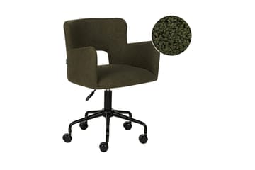 Kontorstol Sanilac Grønn/svart