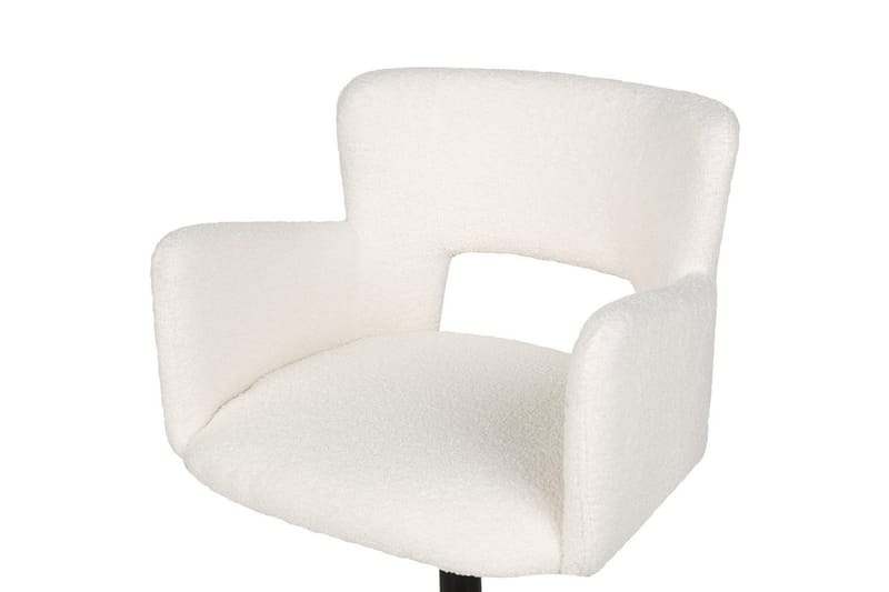 Kontorstol Sanilac Hvit/Svart - Hvit/Svart - Møbler - Stoler & lenestoler - Kontorstol & skrivebordsstol