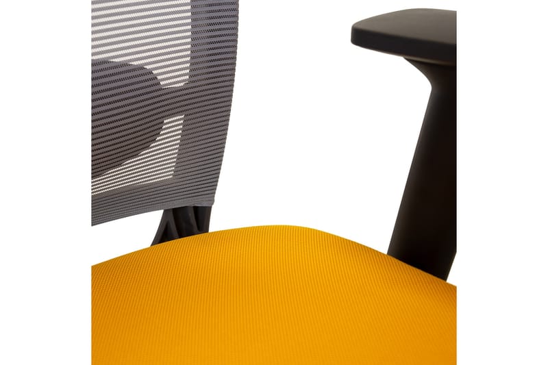 Anggun Kontorstol - Gul/Grå - Møbler - Stoler & lenestoler - Kontorstol & skrivebordsstol