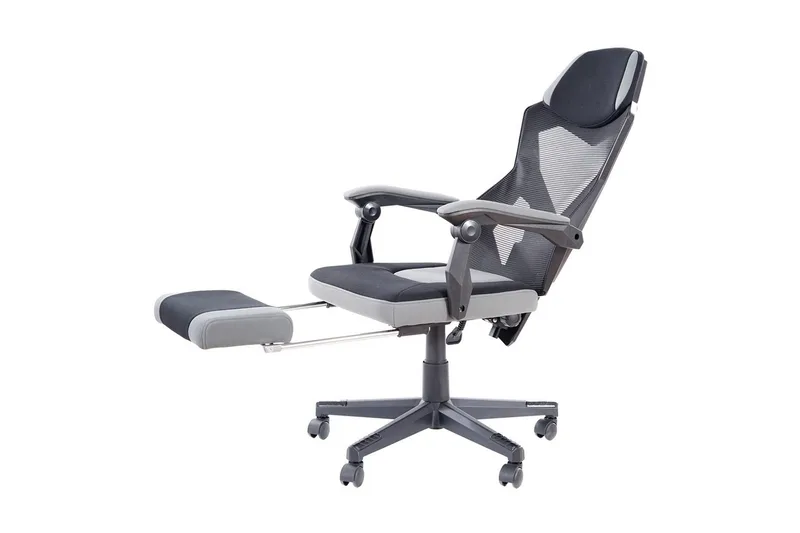 Balneario Kontorstol Justerbar - Svart/Grå - Møbler - Stoler & lenestoler - Kontorstol & skrivebordsstol