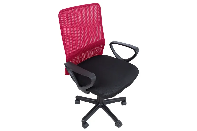 Belinda Kontorstol Svart/Rød - Møbler - Stoler & lenestoler - Kontorstol & skrivebordsstol