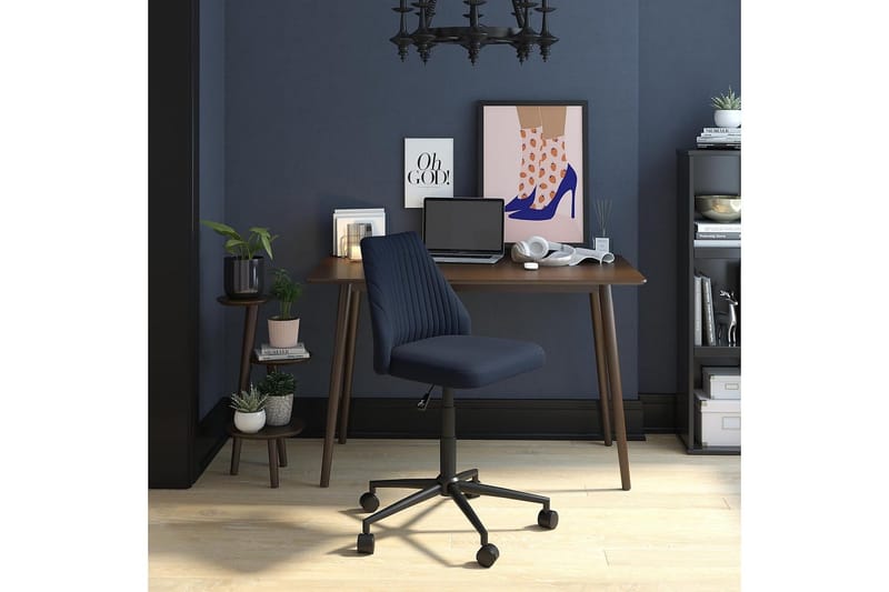 Brittany Kontorstol Marineblå - Novogratz - Møbler - Stoler & lenestoler - Kontorstol & skrivebordsstol