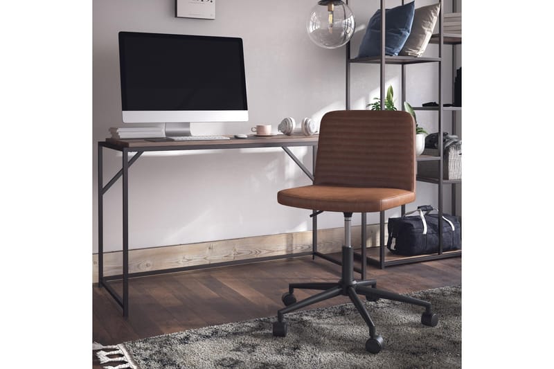 Corey Kontorstol Hev- og Senkbar Brun - Queer Eye - Møbler - Stoler & lenestoler - Kontorstol & skrivebordsstol