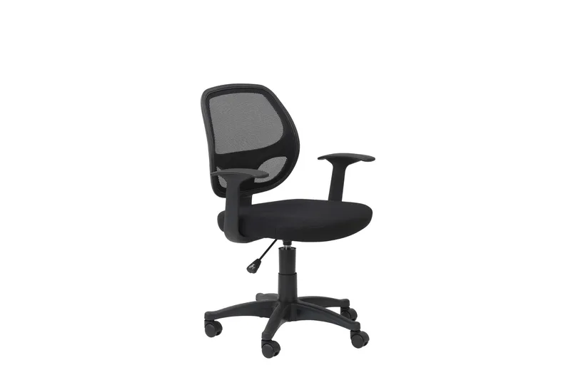 Davis Kontorstol Hev- og Senkbar Svart, Dorel Home