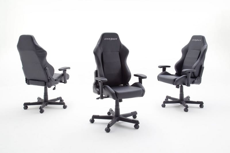 DXRacer Gamingstol Svart - Svart - Kontorstol & skrivebordsstol - Gaming stol