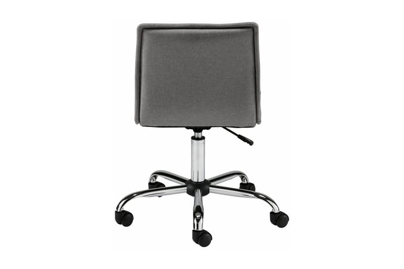 Edgars Kontorstol - PU/Lysegrå/Krom - Møbler - Stoler & lenestoler - Kontorstol & skrivebordsstol