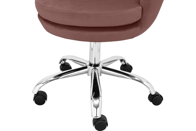 Eirik Kontorstol Hev- og Senkbar - Rosa - Møbler - Stoler & lenestoler - Kontorstol & skrivebordsstol