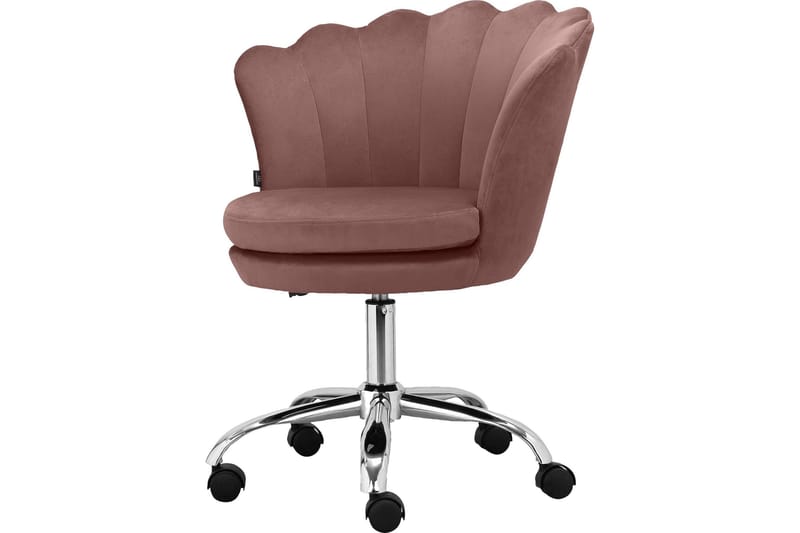 Eirik Kontorstol Hev- og Senkbar - Rosa - Møbler - Stoler & lenestoler - Kontorstol & skrivebordsstol