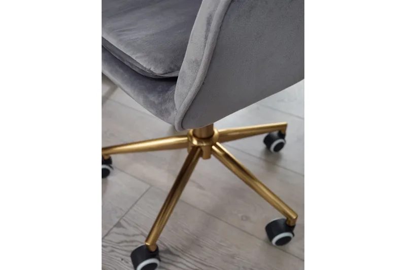 Hubdam kontorstol - Grå/Sølv - Møbler - Stoler & lenestoler - Kontorstol & skrivebordsstol