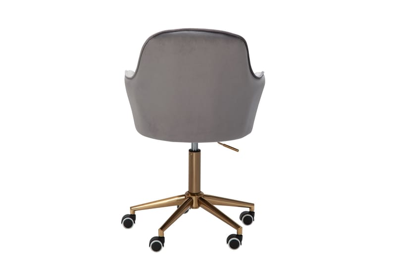 Hubdam kontorstol - Grå/Sølv - Møbler - Stoler & lenestoler - Kontorstol & skrivebordsstol