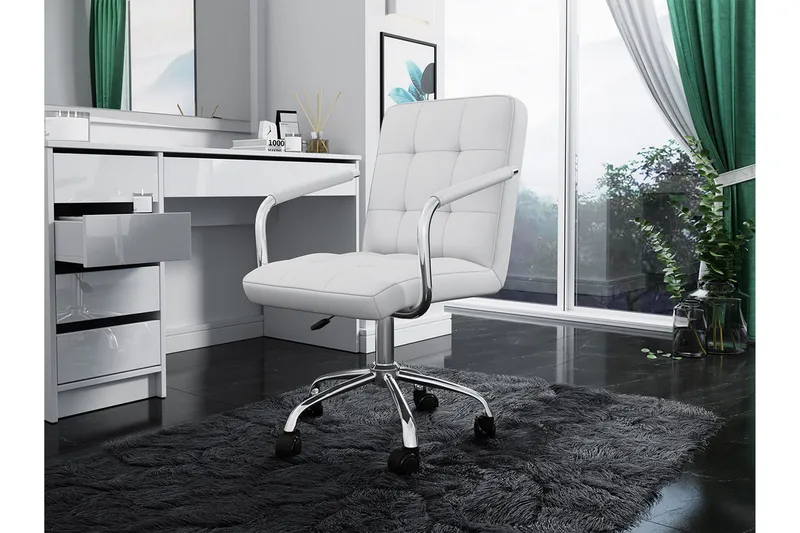Kintore Kontorsstol White - Møbler - Stoler & lenestoler - Kontorstol & skrivebordsstol
