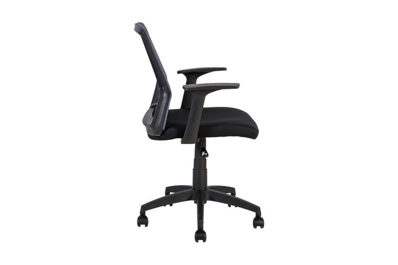 Kontorstol ALPHA 60x55xH875-95cm svart/grå - Kontorstol & skrivebordsstol