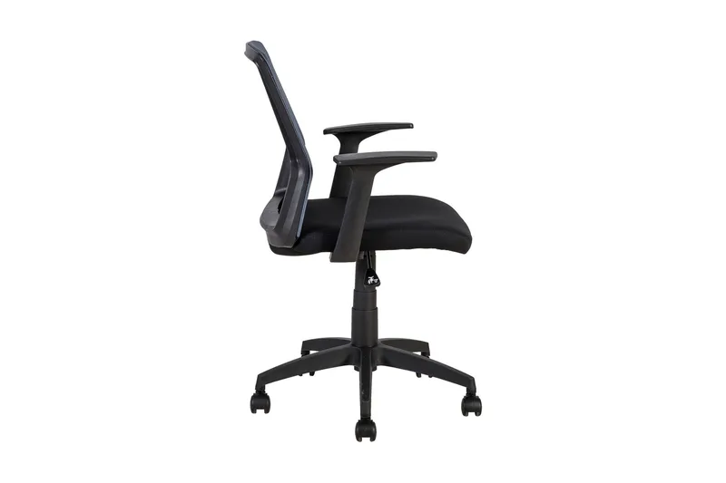 Kontorstol ALPHA 60x55xH875-95cm svart/grå - Møbler - Stoler & lenestoler - Kontorstol & skrivebordsstol