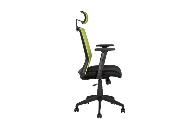 Kontorstol BRAVO 62x53xH107-1145cm svart/grønn - Møbler - Stoler & lenestoler - Kontorstol & skrivebordsstol