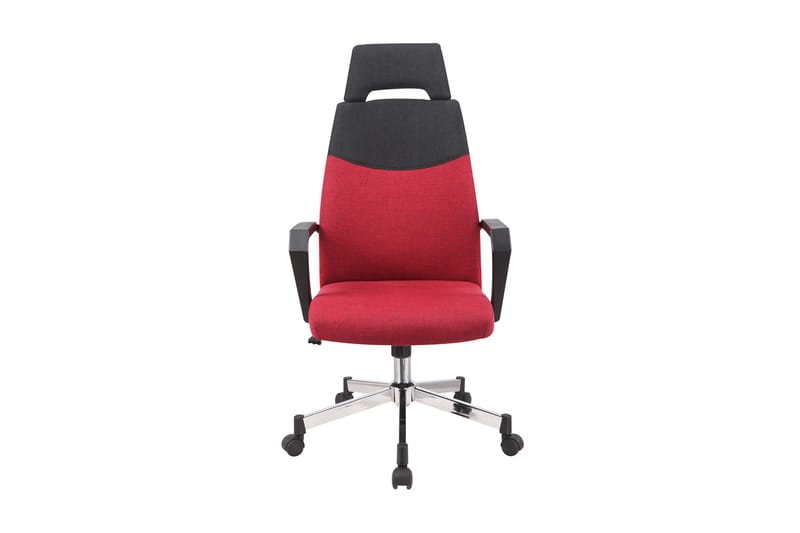 Kontorstol DOMINIC 58x59xH1135-121 rød / svart - Møbler - Stoler & lenestoler - Kontorstol & skrivebordsstol