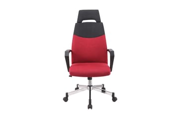 Kontorstol DOMINIC 58x59xH1135-121 rød / svart - Møbler - Stoler & lenestoler - Kontorstol & skrivebordsstol
