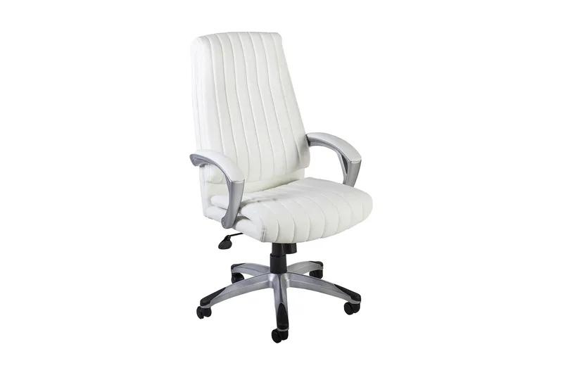 Kontorstol ELEGANT 625x765xH112-1195cm hvit, undefined