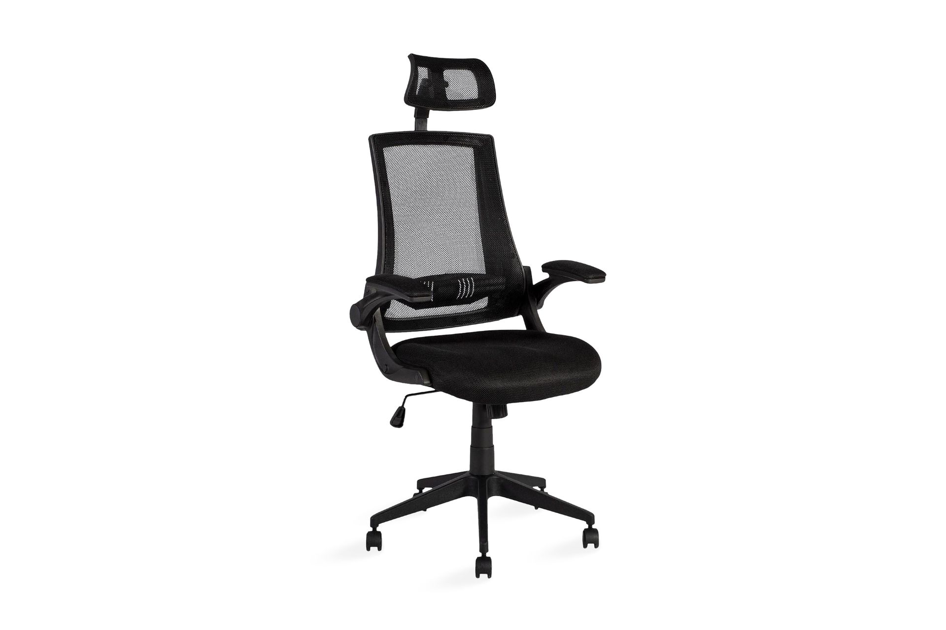 Kontorstol NOVARA 66x705xH1175-1275cm svart - Svart