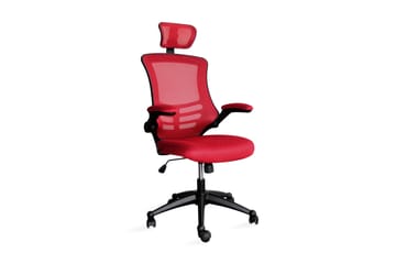 Kontorstol RAGUSA 665xD51xH117-126cm rød - Møbler - Stoler & lenestoler - Kontorstol & skrivebordsstol