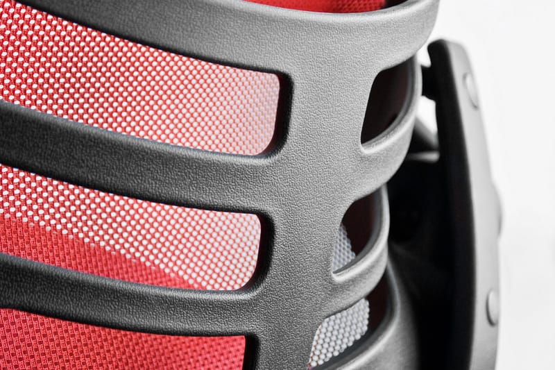 Kontorstol RAGUSA 665xD51xH117-126cm rød - Møbler - Stoler & lenestoler - Kontorstol & skrivebordsstol