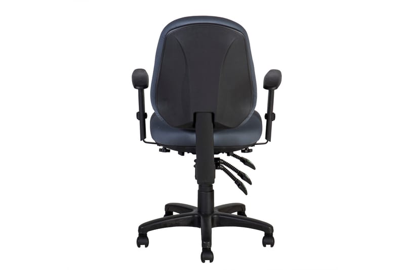 Kontorstol Saga 64x64xh955-115 cm - Grå/Svart - Møbler - Stoler & lenestoler - Kontorstol & skrivebordsstol