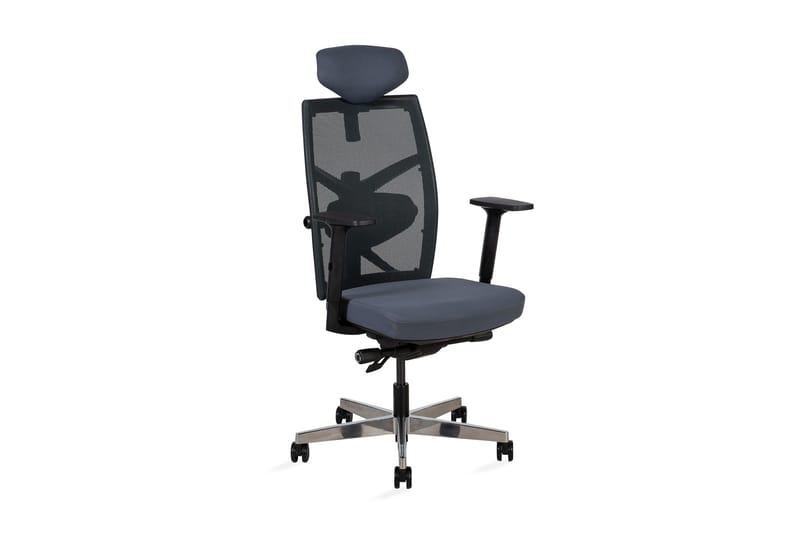 Kontorstol TUNE 70x70xH111-128cm grå - Møbler - Stoler & lenestoler - Kontorstol & skrivebordsstol