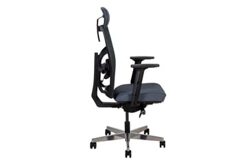 Kontorstol TUNE 70x70xH111-128cm grå - Møbler - Stoler & lenestoler - Kontorstol & skrivebordsstol