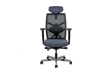 Kontorstol TUNE 70x70xH111-128cm grå - Møbler - Stoler & lenestoler - Kontorstol & skrivebordsstol