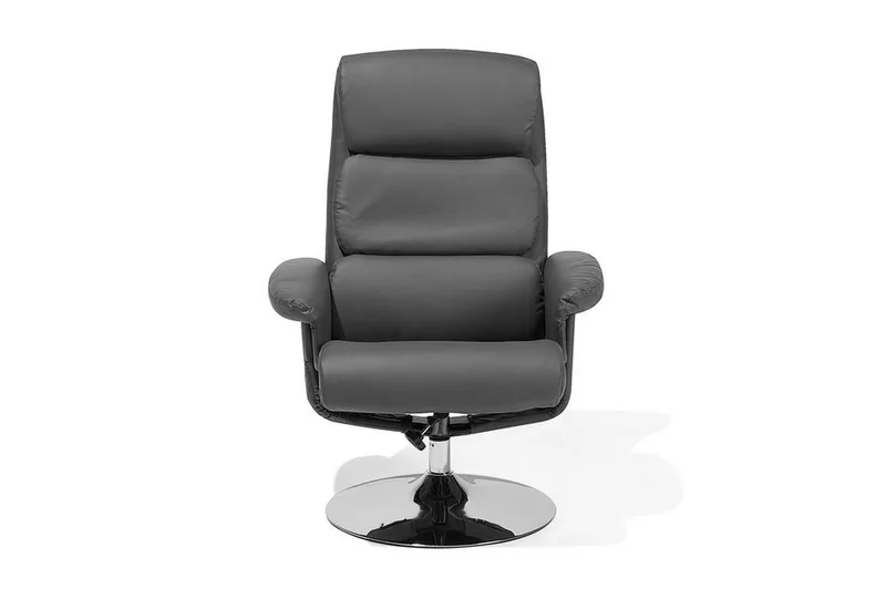 Legend Hvilstol med fotskammel - Grå - Møbler - Stoler & lenestoler - Lenestoler - Massasjestol