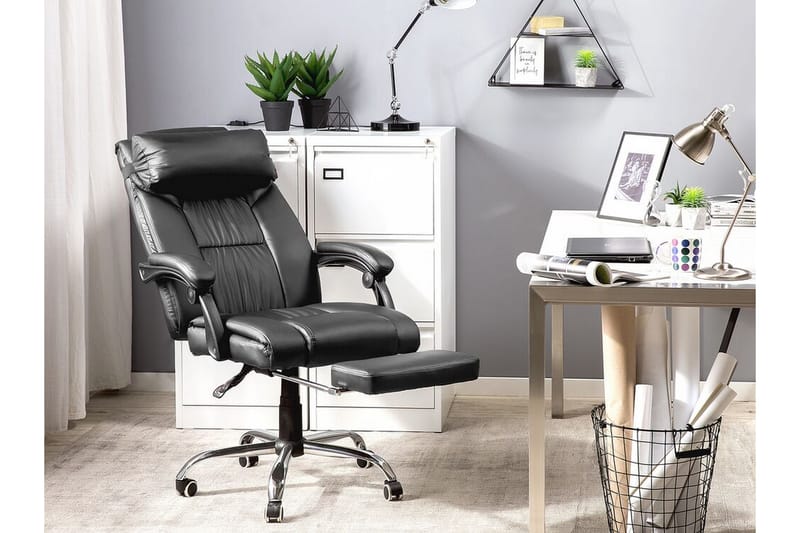 Luxury Kontorstol - Svart - Kontorstol & skrivebordsstol